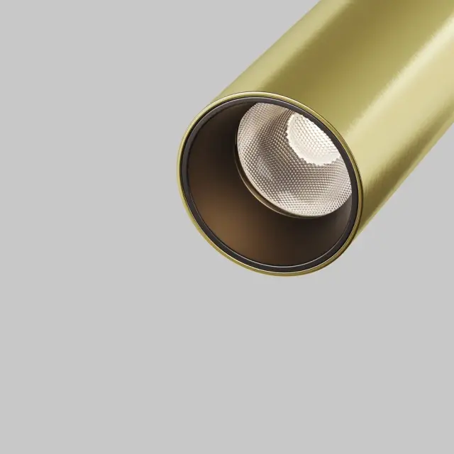 Трековый светильник Maytoni FOCUS LED — магнитные, латунь, ракурс 4