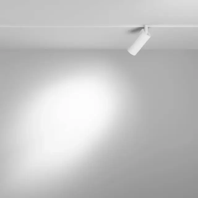 Трековый светильник Maytoni FOCUS LED — магнитные, белый, ракурс 6