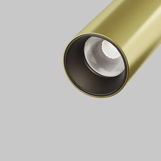 Трековый светильник Maytoni FOCUS LED — магнитные, латунь, ракурс 4