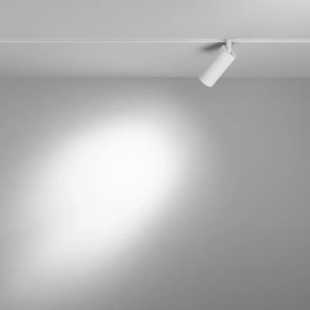 Трековый светильник Maytoni FOCUS LED — магнитные, белый, ракурс 6
