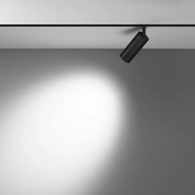 Трековый светильник Maytoni FOCUS LED — магнитные, черный, ракурс 6