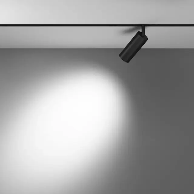 Трековый светильник Maytoni FOCUS LED — магнитные, черный, ракурс 5