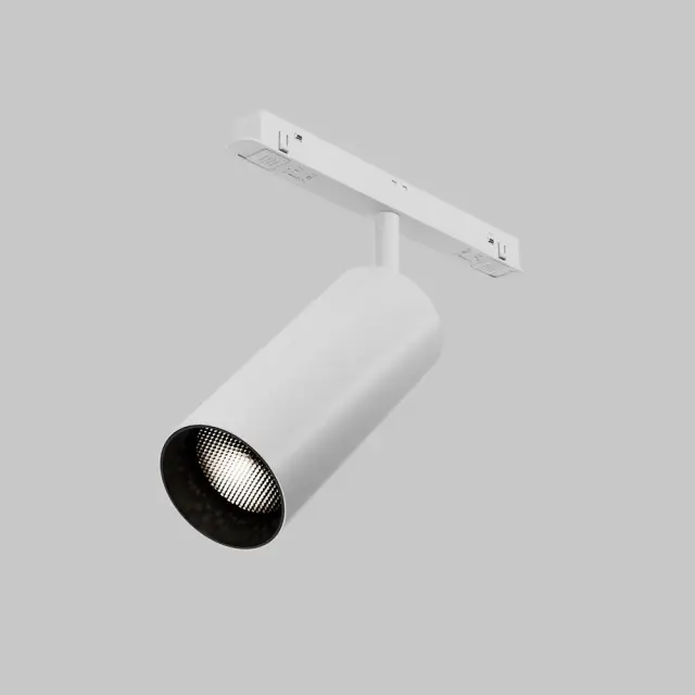 Трековый светильник Maytoni MAGNETIC TRACK SYSTEM EXILITY — магнитные, белый, ракурс 6