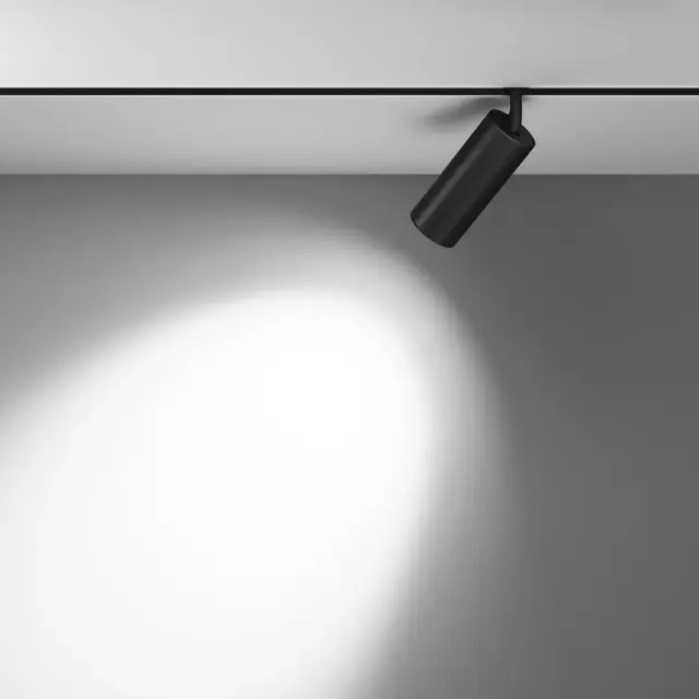 Трековый светильник Maytoni FOCUS LED — магнитные, черный, ракурс 6