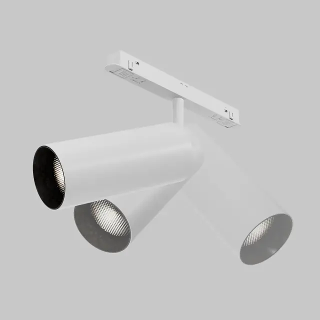 Трековый светильник Maytoni FOCUS LED — магнитные, белый, ракурс 7
