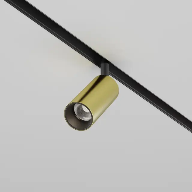Трековый светильник Maytoni FOCUS LED — магнитные, латунь