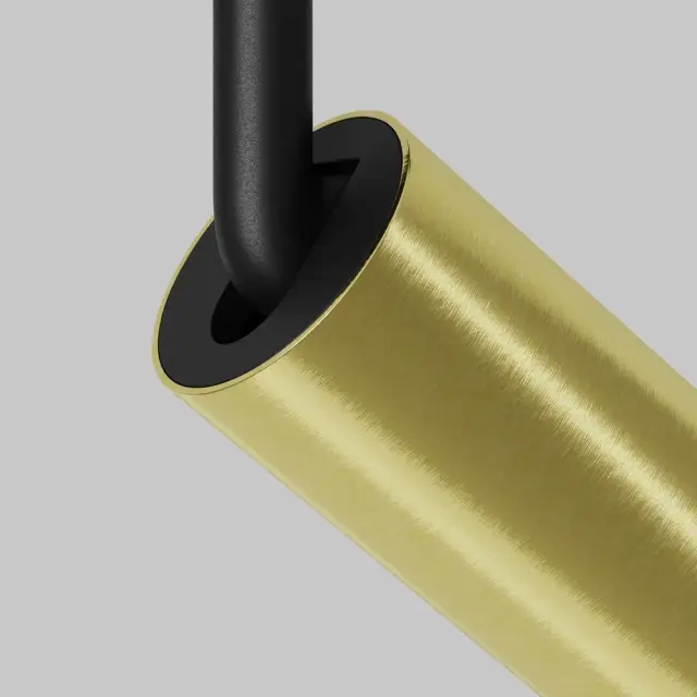 Трековый светильник Maytoni FOCUS LED — магнитные, латунь, ракурс 13