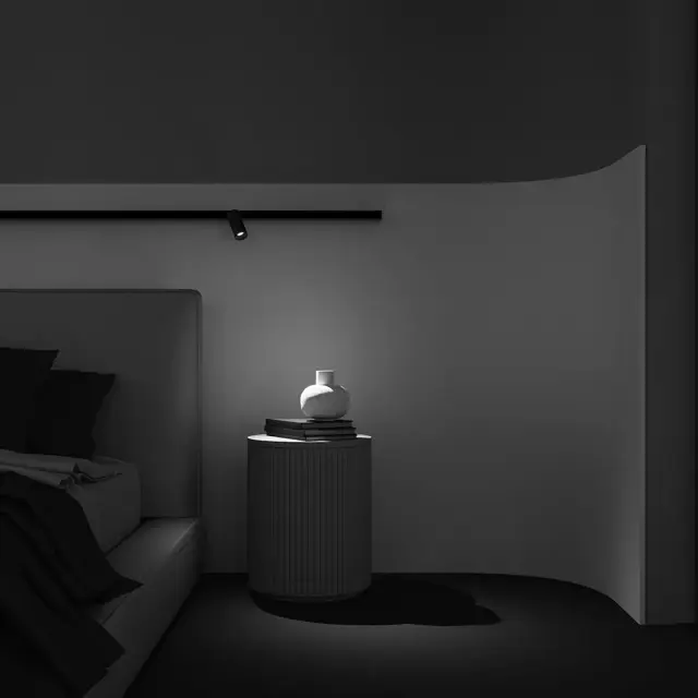 Трековый светильник Maytoni FOCUS LED — магнитные, латунь, ракурс 8