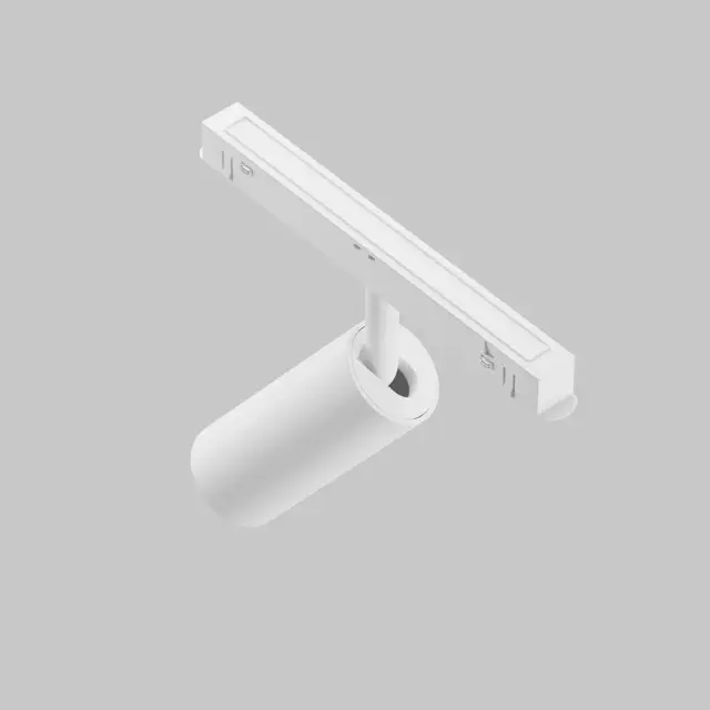 Трековый светильник Maytoni MAGNETIC TRACK SYSTEM EXILITY — магнитные, белый, ракурс 4