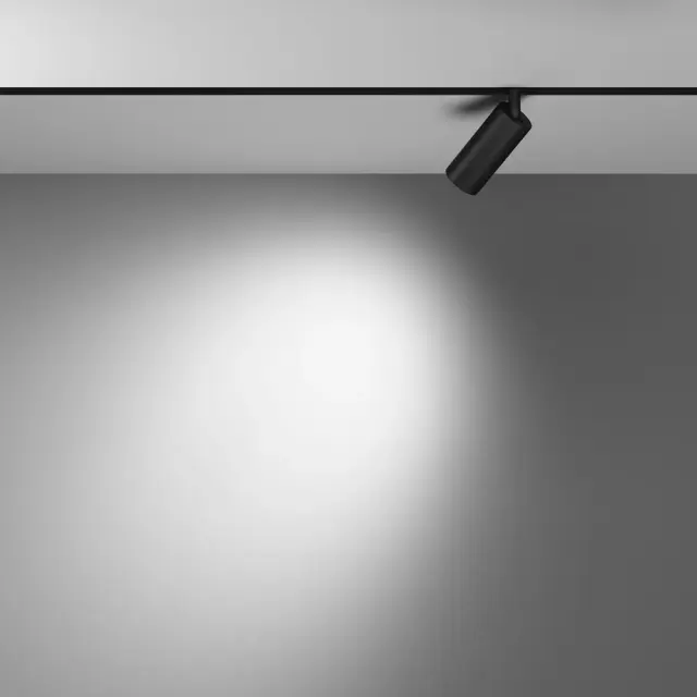 Трековый светильник Maytoni FOCUS LED EXILITY — магнитные, черный, ракурс 5
