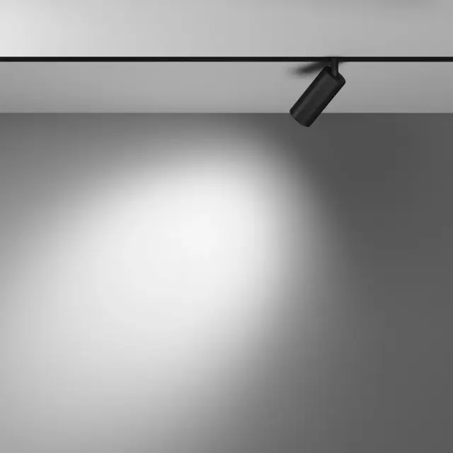 Трековый светильник Maytoni FOCUS LED — магнитные, черный, ракурс 6