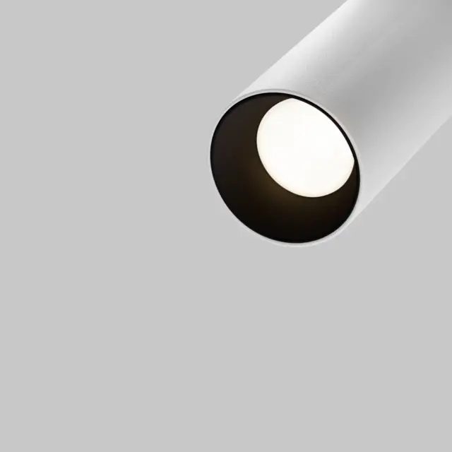 Трековый светильник Maytoni FOCUS LED — магнитные, белый, ракурс 3