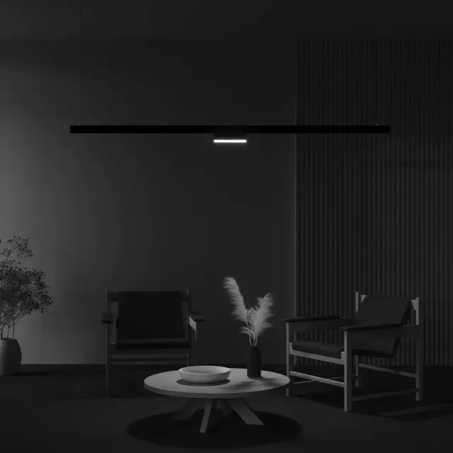 Трековый светильник Maytoni BASIS EXILITY — магнитные, черный, ракурс 7