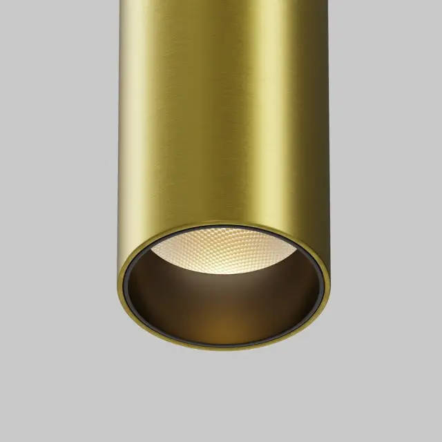 Трековый светильник Maytoni FOCUS LED — магнитные, латунь, ракурс 3