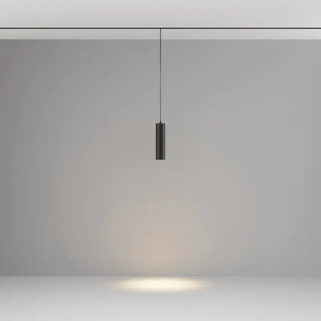 Трековый светильник Maytoni FOCUS LED EXILITY — магнитные, черный, ракурс 3