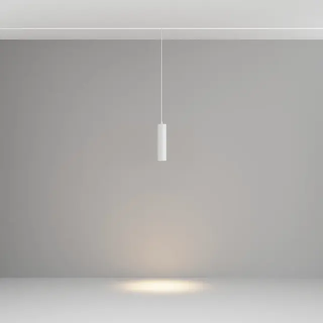Трековый светильник Maytoni MAGNETIC TRACK SYSTEM EXILITY — магнитные, белый, ракурс 3