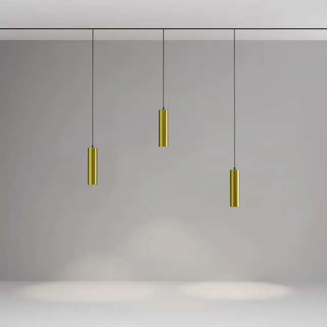 Трековый светильник Maytoni FOCUS LED — магнитные, латунь, ракурс 4
