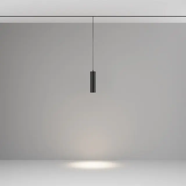 Трековый светильник Maytoni FOCUS LED EXILITY — магнитные, черный, ракурс 3