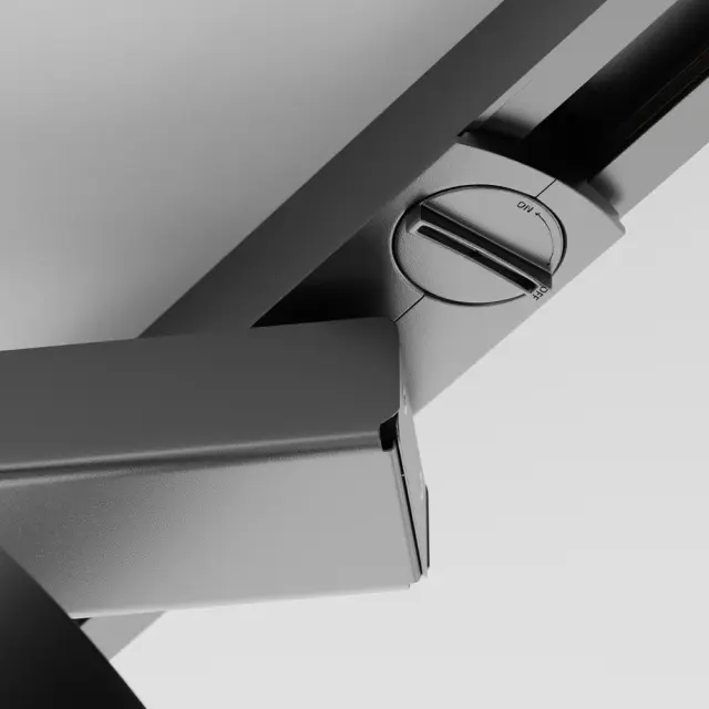 Трековый светильник Maytoni RIM UNITY — однофазные, черный, ракурс 3