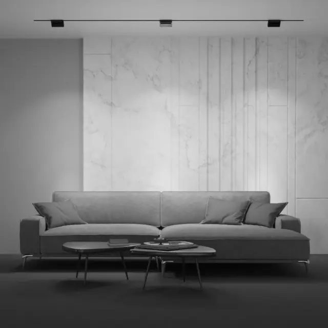 Трековый светильник Maytoni BASIS GRAVITY — магнитные, черный, ракурс 7