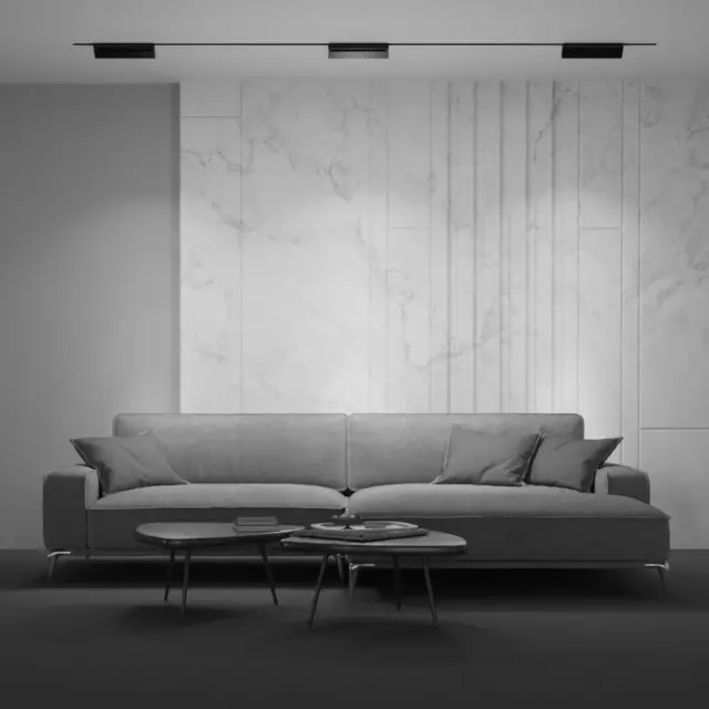 Трековый светильник Maytoni BASIS GRAVITY — магнитные, черный, ракурс 7