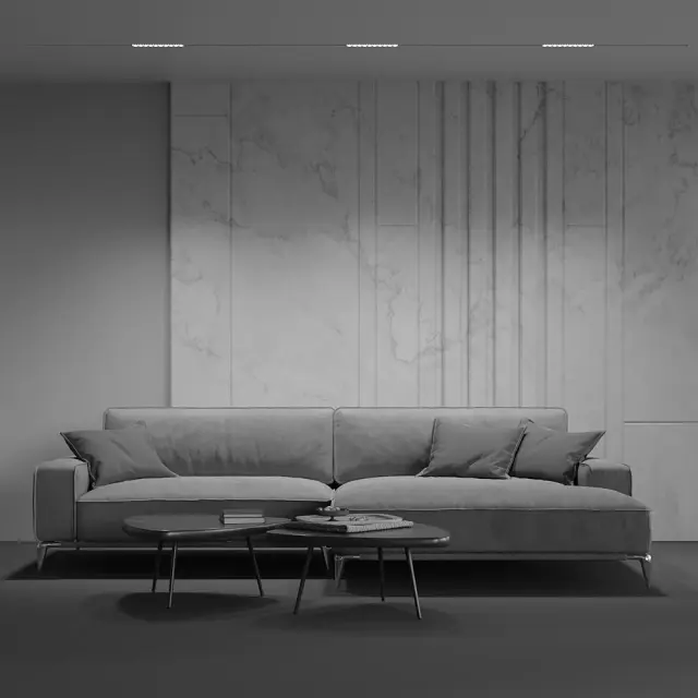 Шинопровод Maytoni BASIS GRAVITY — магнитные, белый, ракурс 3