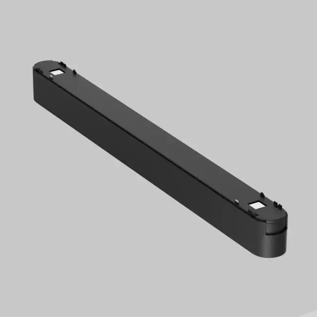 Трековый светильник Maytoni MAGNETIC TRACK SYSTEM RADITY — магнитные, черный, ракурс 4