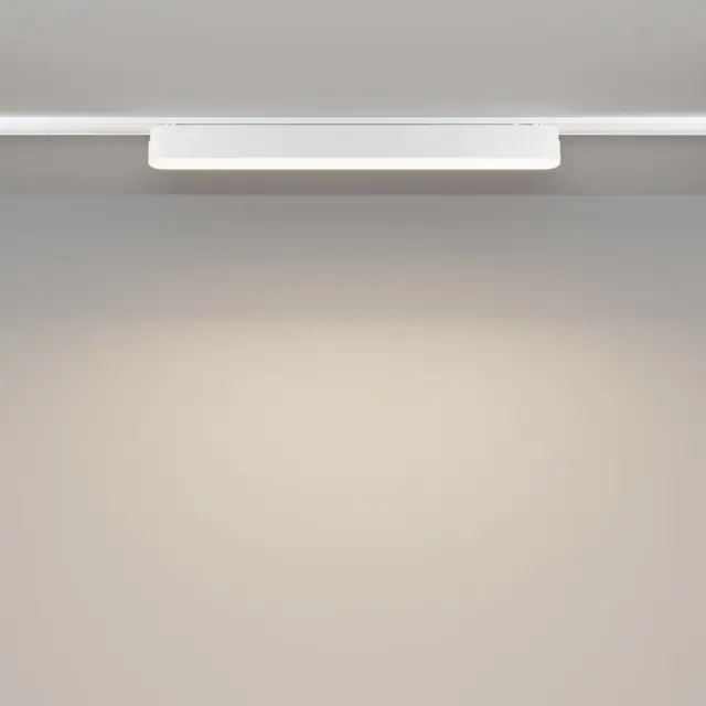 Трековый светильник Maytoni MAGNETIC TRACK SYSTEM RADITY — магнитные, белый, ракурс 5