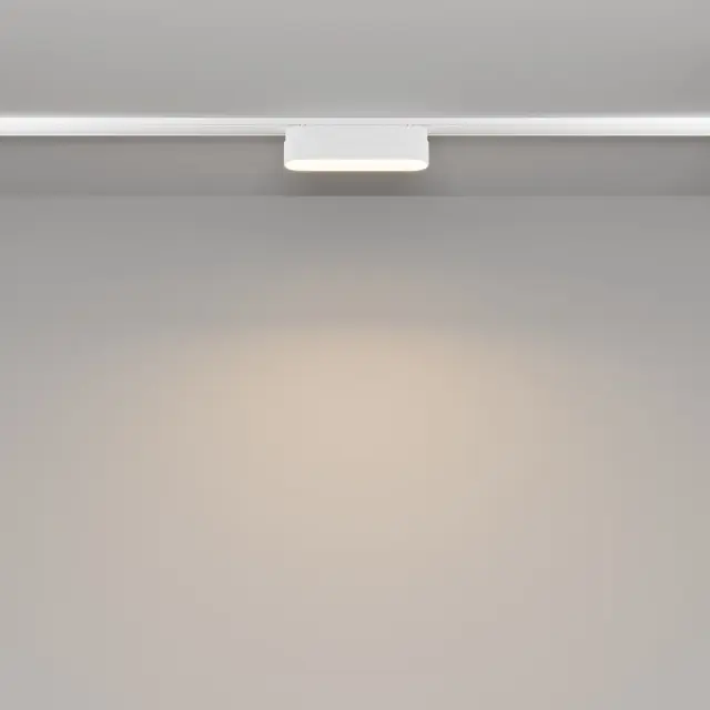 Трековый светильник Maytoni MAGNETIC TRACK SYSTEM RADITY — магнитные, белый, ракурс 5