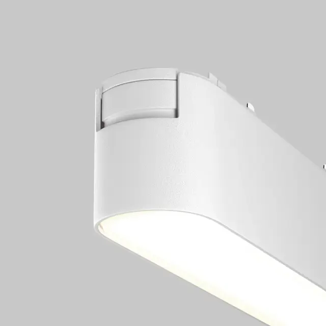 Трековый светильник Maytoni MAGNETIC TRACK SYSTEM RADITY — магнитные, белый, ракурс 3