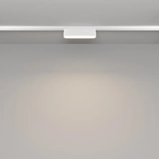 Трековый светильник Maytoni MAGNETIC TRACK SYSTEM RADITY — магнитные, белый, ракурс 5