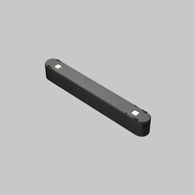 Трековый светильник Maytoni MAGNETIC TRACK SYSTEM RADITY — магнитные, черный, ракурс 4