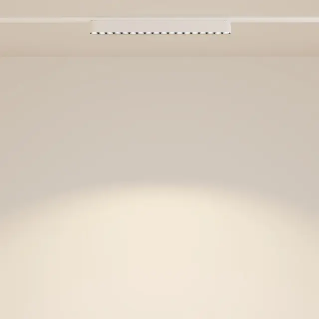 Трековый светильник Maytoni MAGNETIC TRACK SYSTEM RADITY — магнитные, белый, ракурс 5