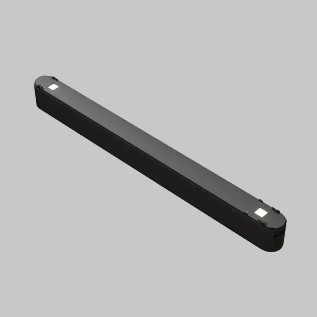 Трековый светильник Maytoni MAGNETIC TRACK SYSTEM RADITY — магнитные, черный, ракурс 4