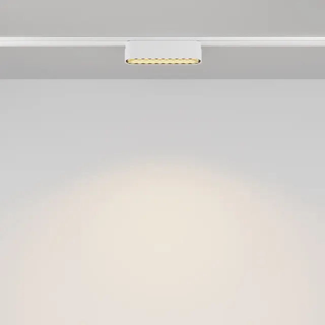 Трековый светильник Maytoni MAGNETIC TRACK SYSTEM RADITY — магнитные, белый, ракурс 5