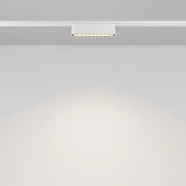 Трековый светильник Maytoni MAGNETIC TRACK SYSTEM RADITY — магнитные, белый, ракурс 5