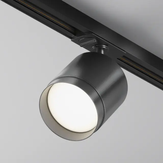 Трековый светильник Maytoni POLAR — однофазные, черный