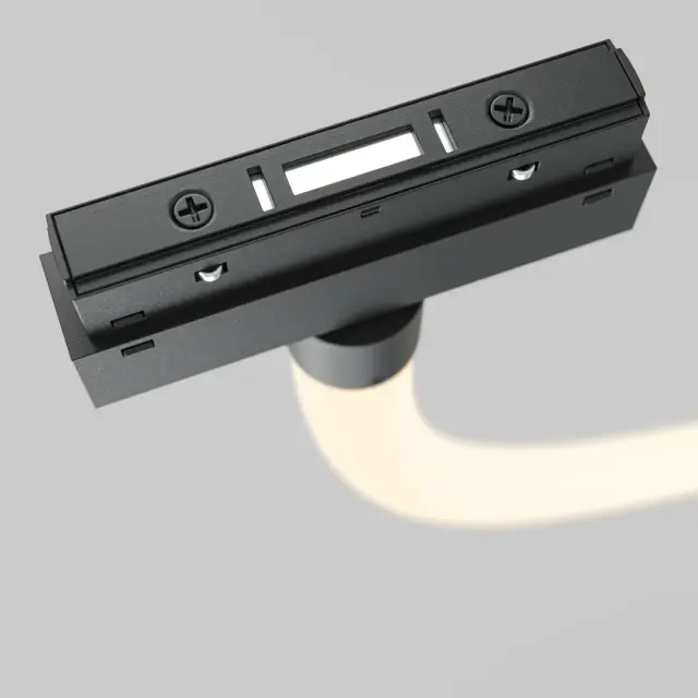 Трековый светильник Maytoni MAGNETIC TRACK SYSTEM EXILITY — магнитные, белый, ракурс 4