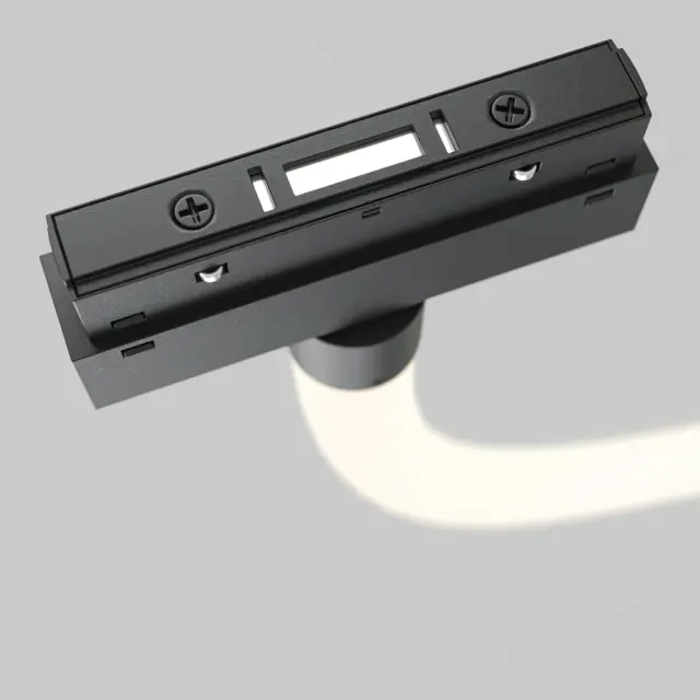 Трековый светильник Maytoni MAGNETIC TRACK SYSTEM EXILITY — магнитные, белый, ракурс 4