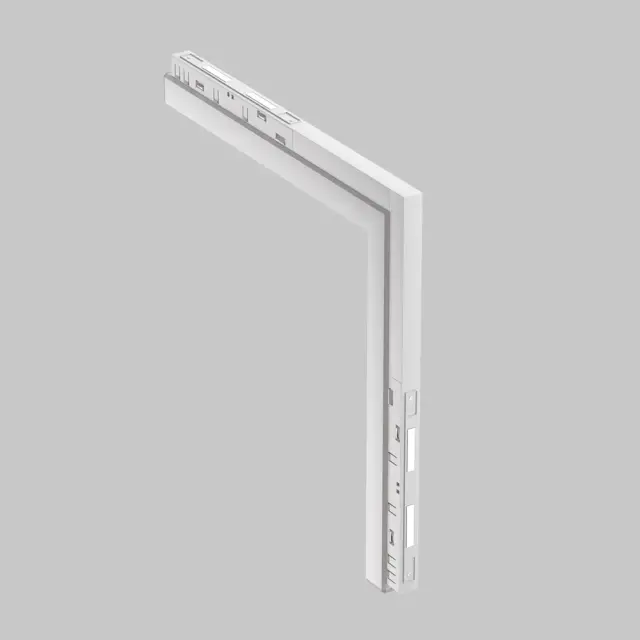Трековый светильник Maytoni BASIS ANGLE — магнитные, белый, ракурс 3