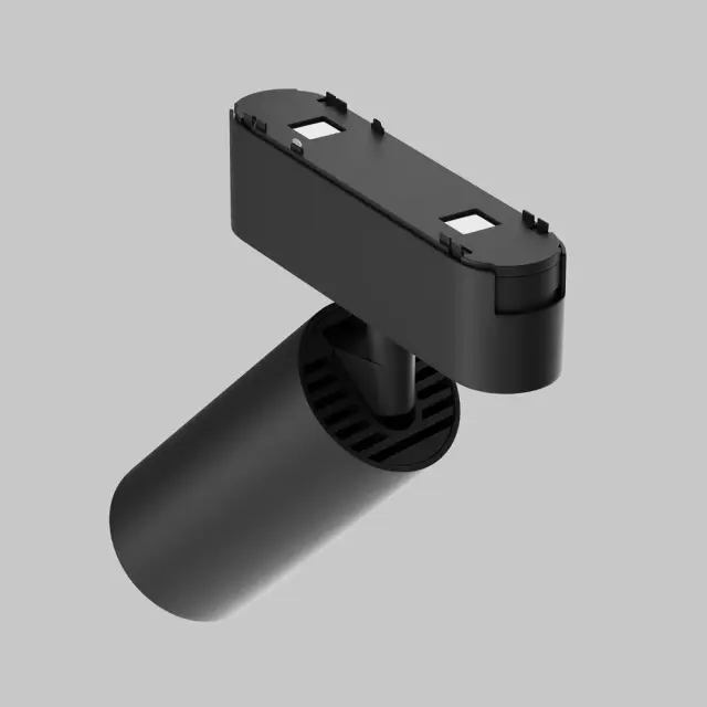 Трековый светильник Maytoni FOCUS LED — магнитные, черный, ракурс 5