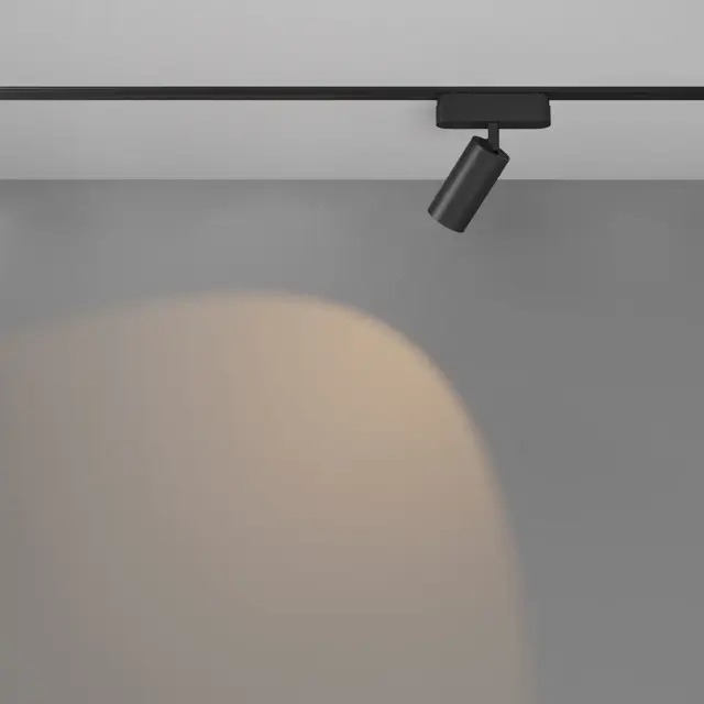 Трековый светильник Maytoni FOCUS LED — магнитные, черный, ракурс 6