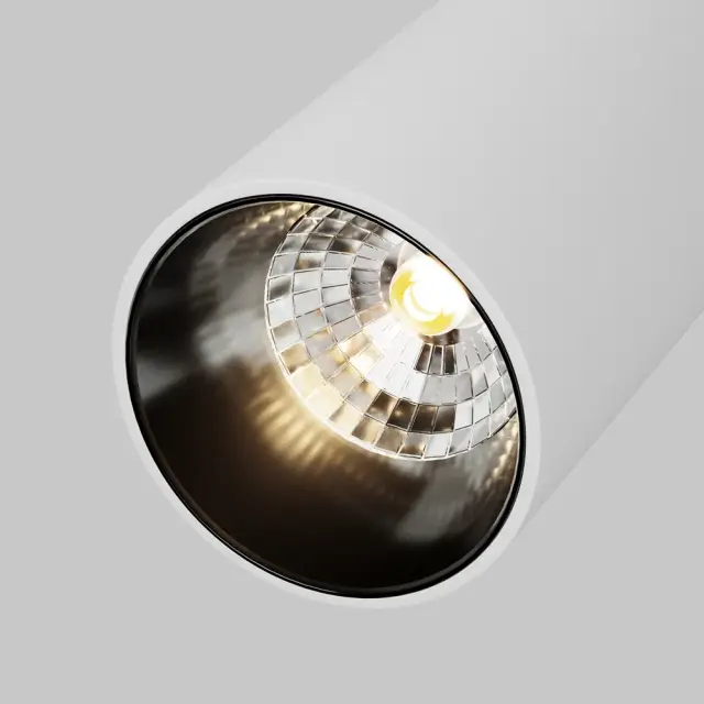 Трековый светильник Maytoni MAGNETIC TRACK SYSTEM RADITY — магнитные, белый, ракурс 4