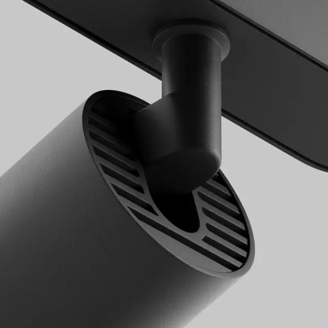 Трековый светильник Maytoni FOCUS LED — магнитные, черный, ракурс 6