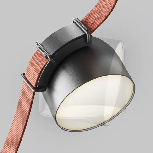 Шинопровод Maytoni CUP — тканевые, черный, ракурс 3