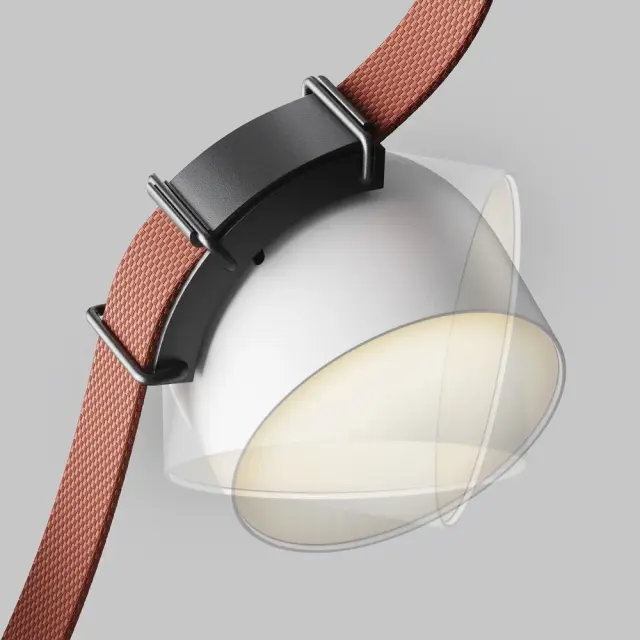 Шинопровод Maytoni CUP — тканевые, белый, ракурс 3