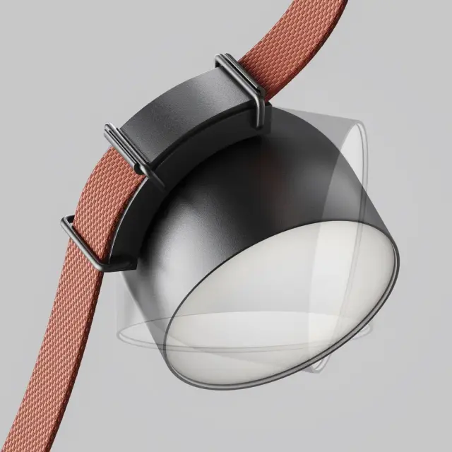 Шинопровод Maytoni CUP — тканевые, черный, ракурс 3