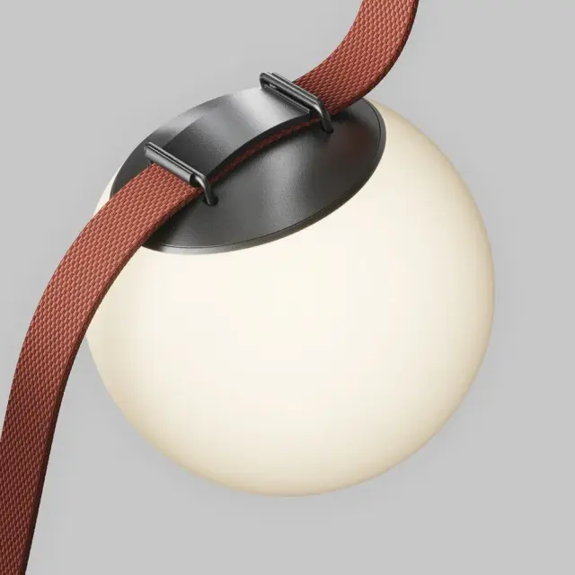 Шинопровод Maytoni LUNA — тканевые, белый, ракурс 3