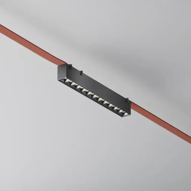 Шинопровод Maytoni POINTS — тканевые, черный