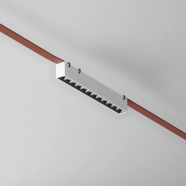 Шинопровод Maytoni POINTS — тканевые, белый
